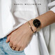 丹尼尔惠灵顿（DanielWellington）dw手镯 情侣款开口可调节经典简约时尚手环饰品 生日礼物送女友 玫瑰金手镯（小号）DW00400003