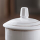 Tao Xianghui tea cup office ceramic cup conference cup with lid 10 pieces business meeting meeting cup water cup set 350ml