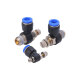 Bingyu BYQD-11 throttle valve quick connector pneumatic component pneumatic connector quick plug SL10-03