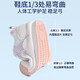 Shepherd boy toddler shoes men's summer single net breathable baby shoes girls soft sole functional shoes baby bread shoes cherry pink purple 24