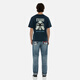 EVISU  男士佛头印花短袖T恤男2ESEPM4TS1182XXCT 藏青色 S