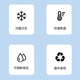 
Opelson 30 packs 400ml water-filled ice packs freshly delivered ice packs ice packs cooling outdoor food refrigeration