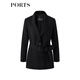 PORTS spring and summer new long-sleeved long suit LM8J031KWB029 BLACK STRIPE regular XL (10)