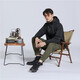 Western Region Camel (Vancamel) plus Samt-Windbreaker-Jacke für Männer und Frauen koreanischer Stil winddichtem und warmem Einschichtweichschalenjacke Literary Top 9930a Obsidian Black-Men [Solid Color] 2xl