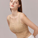Qianami tube top bra for women with large breasts and small vest style without rims, thin section, breast-retracting and beautiful back bra, invisible skin M (75CDE)