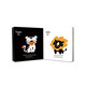 [Original new] Baby Visual Enlightenment Cognition Book (full set of 4 volumes) Bilingual Audio Companion Reading Edition Newborn Black and White Picture Recognition Color Vision Inspiration Color Early Education Card Anhe Early Education Organizing Committee 14088**8 Tianjin People's Art Publishing House