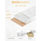 Jingga Paver Changing Table recién nacido Batimiento y Operación de clasificación Tabla Baby Touch Massage Masaje Tabla de cuidado impermeable 92000B de pañales blancos (80*40*9cm)