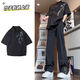 
Tanghao Chinese style short shirt men's summer bamboo embroidery handsome high-end men's new Chinese style Chinese style outfit embroidered trousers XL