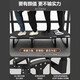 Lit pliant et chaise de salon portable un lit simple bureau déjeuner pause napte lit lit accompagnant lit simple lit de camp lit de maison lit 170-56 [18 tube 56 lit noir] résilient sans tête