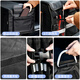 Yueka trunk storage box car storage box car folding multi-functional partitioned trunk storage box-Oxford cloth 63L