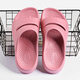 Made three imported slippers in Taiwan, China, foot arch support indoor thick sole flat foot correction anti-slip sandals for men and women at home Rose gold 36 Normal size/shoe length about 23.5cm