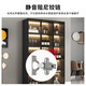 Yunxi home wine cabinet living room wine cabinet household floor-standing sideboard storage cabinet display cabinet simple with tempered glass door wine cabinet light luxury gray single door 40*40*200 with light without wine compartment