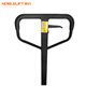 Nuoli Electronic Scale Forklift Manual Hydraulic Handling Tamin 2T Pallet Forklift Forklift Pesking Trailer Construction Site de construction Pushing and Tiling Goods Artefact Cargo Forks Extérieur Extérieur 690 * Longueur 1220 mm sans imprimerie