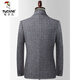 Woodpecker (TUCANO) woolen suit jacket men's casual single Western Korean version slim fit thick knitted stretch suit top single autumn and winter style gray wool thick section 175 L 120-135Jin Jin is equal to 0.5 kg