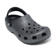 Crocs Crocs Zapatos clásicos de agujeros para niños brillantes para niños y niñas nuevas zapatillas brillantes de los pies 206993_001 Negro y gris 36 -37 Longitud interior alrededor de 225 mm