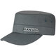 KANGOL Army cap帆布工装男女平顶帽阿姆eminem同款鸭舌帽 9720BC 黑色帆布款 L/XL(58-60CM)