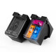 Natalie HP 47 ink cartridges for HP DeskJet 4877 4828 4829 4825 4826 Printer ink cartridges Black transparent continuous spray Ink can be added 5000 pages with ink