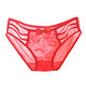 Yan Beiwei thong women lace sexy low waist hollow transparent young woman underwear romantic temptation pure desireless briefs [4 packages] 922 black + 219 pink + 983 black + 219 black M [recommended weight 80-120 Jin [Jin equals 0.5 kg]]