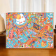 Mercado de postres de chengliu Pintura de aceite digital Digital Alta dificultad Versión horizontal 2024 Nuevo 40x50diy Dopamine Coloring Pintura Z757 Fragancia de leche 35 Color sin línea 40*50Cmdiy PIED + placa trasera sólida de placa trasera
