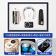 Deepsister Business Gift Custom Logo Souvenir Teachers' Day Gift Creative Enterprise Annual Meeting Gift Anniversary Gifts Gifts for Employees 316 Coffee Cup Series [Blue Two-Piece Set-A] Heaven and Earth Cover Gift Box + Gift Bag