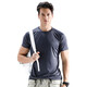 TECTOP quick-drying T-shirt breathable men's round neck short-sleeved quick-drying shirt 043 men's dark gray XL