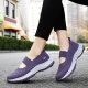 Zulijian Master Old Shoes Women's Summer Mom Shoes Mesh Breathable Old Beijing Cloth Shoes Lightweight Comfortable Walking Shoes Women's Shoes Fog Zi 38
