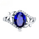 Haikai Ring Women's Royal Sapphire Ring Luxury Jewelry Valentine's Day Birthday Gift for Wife and Girlfriend Royal Sapphire Ring (1.33 carats)