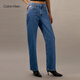 Calvin KleinJeans【复刻90系列】四季款女ck纯棉复古经典直筒牛仔裤40WL795 E5D-牛仔蓝 29