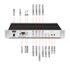 JBL [importierter Lautsprecher] CSS8006 Deckenlautsprecher, Deckenlautsprecher Public Broadcast System Supermarkt Hintergrundmusik-Lautsprecher-Set, Bluetooth-Verstärker kann eine Verbindung zu Mikrofon [importierter Lautsprecher] 3 6-Zoll-Lautsprecher, CSS8006 haben