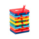 Crazy Seven Kinder Puzzle Nostalgie Klassische Holzaugen Illusion Flipboard Spielzeug traditionelle Handbuch Magic Performance Building Blocks Flipboard -Spielzeug + Pinguin Grün alle Größen