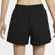 Nike (Nike) Pantalones de chándal Pantallas de mujer 2025 Summer Nuevo pantalones casuales Tendencia de moda tejida entrenamiento transpirable pantalones cortos cómodos FV6623-010 Negro 2xl
