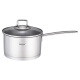 Momscook 304 stainless steel baby food pot soup pot milk pot single handle small milk pot MT1810D