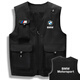 Huili's riding vest motorcycle motorcycle reflective vest modified Mercedes-Benz and BMW work clothes safety work clothes printing customization black BMW logo1 M110125Jin Jin equals 0.5 kg