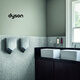 Dyson (DYSON) original imported induction hand dryer high-end imported coffee shop company bathroom large flat floor villa decoration nickel color