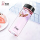Heenoor Heenoor Glassbecher Frauen-Single-Layer-Blumen-Tee-Tasse mit Frisch und schöner tragbarer Wasserbecher 6170 6171 6172 6172 Einschicht-Orange 360 ml mit Antikounterfeuchter Code 0