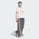 Adidas (adidas) 3-Blatt kurzärmelige T-Shirt-Frauen 2025 Herbst New Disney Joint Sportswear atmungsaktives kurzes Top JP1428/Weißrosa L L.