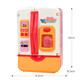 Xinge Children's Play House Toy Simulation Spray Refrigerator Upgraded Kitchen Set Press to Release Ice Music Early Education Simulation Life Home Appliances Parent-Child Interaction Birthday Gift for 3-4 Years Old Girls