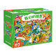Green Gourd y Golden Scarab Children's Puzzle 3-6 años de educación temprana Juguetes educativos Gradados Día de niños avanzados de niños y niñas Día de niños
