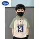 Disney Pure Cotton Polo-Hemd Kurzärärmelte T-Shirt für Kinder Sommer Neue mittelgroße Kinder LOSSEN LOSSEN TOPPE