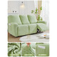 Taimei Xin Chivas Regal First Class Sofa Cover Full Cover All Seasons Universal Elastic Thickening Anti-Cat Scratch Lounge Chair Lianrui-Matcha Green Four-seater Suitable for 235-300cm Sofa