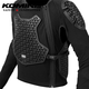 KOMINE SAFETY&INNOVATION越野摩托古风铠甲系列CE2级防摔全网眼高弹通风骑士护甲衣SK-844 黑色 S