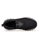 Versión grasa ensanchada de ultraligera de zapatos deportivos casuales para hombres para personas de mediana edad y ancianos corriendo y paseando zapatos sin zapatos Daddy Old Men's Shoes 9207 Negro 43
