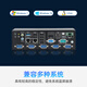 Dongtintech研华嵌入式无风扇工控机迷你小主机J1900微型工业电脑AIMC-2000 4G/128GSSD/电源适配器