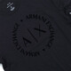 Футболка Armani/Axe Men's Fashionable Canual с короткой рукавом с коротким рукавом 8nztcd z8h4z красный