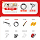 FOREVER Folding Bikes for Children and Children, Mountain Bike Portable Shimano Speed ​​Bike Silver Gray 20 Inch Single Speed