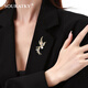 SOUKATKY light luxury brand brooch, high-end female corsage, exquisite brooch, birthday gift for wife and girlfriend, Chinese style ancient phoenix brooch, next day delivery