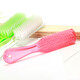 Plastic shoe brush, crystal scrubbing shoe brush, decontamination cleaning shoe accessories, 1 piece