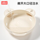 albo宝宝餐盘分格盘婴儿学吃饭辅食碗带吸盘儿童餐具不锈钢注水保温碗
