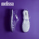 Melissa (Melissa) Neue Stil Mode geflochtene Frauen einfache Pendelgelee Römische Sandalen 32408 gemischte Kristallfarbe (13576) 38