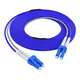 Nokoxin telecom-grade fiber optic jumper single-mode dual-core LC-LC Gigabit 10 Gigabit armored tail fiber cable anti-rat, tensile-resistant and bending customizable armored single-mode dual-core LC-LC 40 meters